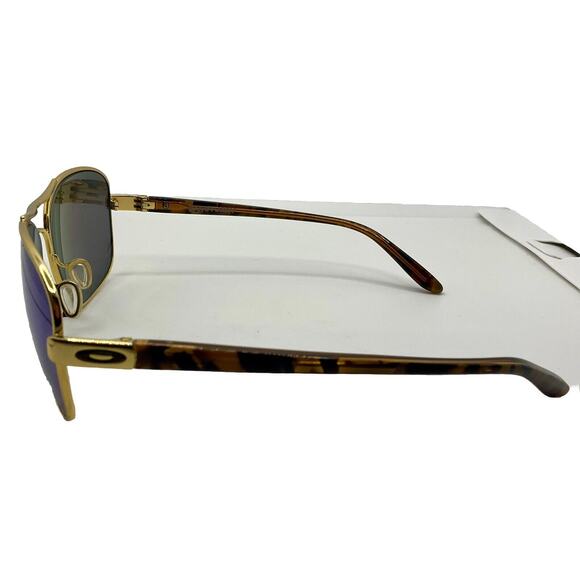 OAKLEY Women’s Sunglasses Sanctuary Polished Gold Jade Iridium OO4116-07 135mm